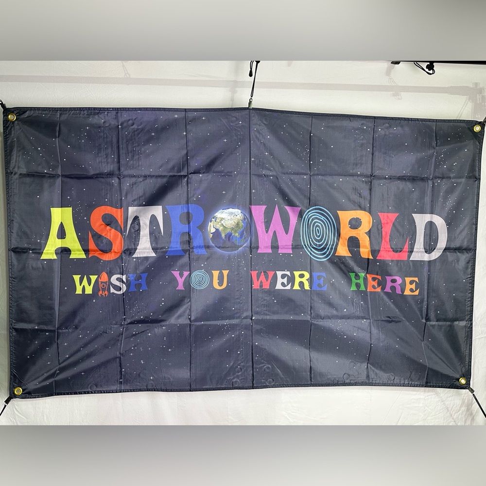 Astro World Festival Banner/Flag 5x3Ft
